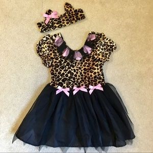 Girls Halloween Cat Costume xs/4
